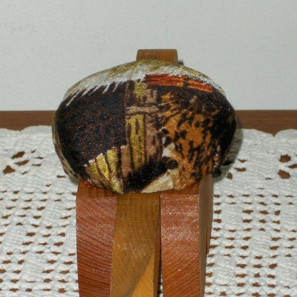 Vintage Wood Turtle Pin Cushion - Picture 3 of 7